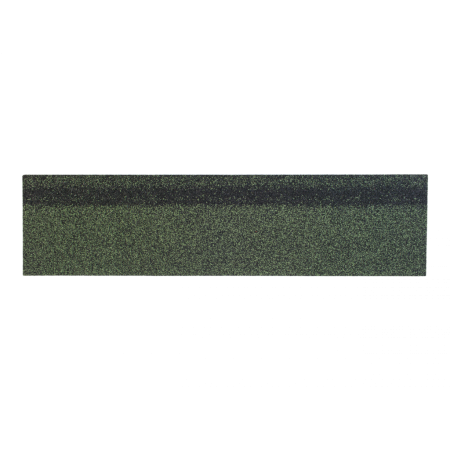 ТЕХНОНИКОЛЬ Гибкая черепица, коньково-карнизная, Зеленый микс & 4К4Е21-0536RUS, м2