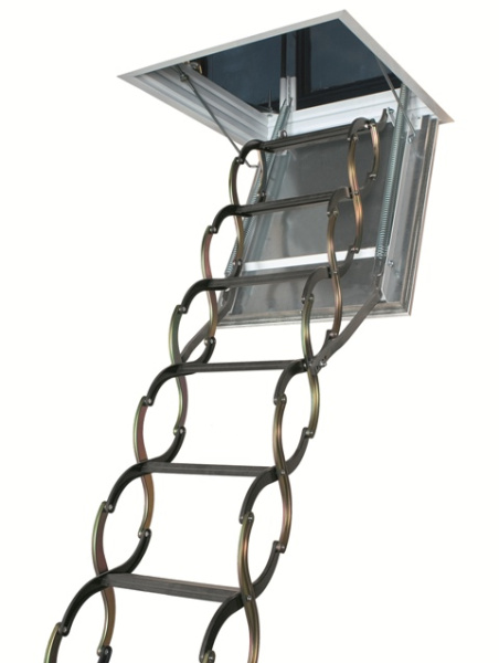 Лестница ножничная металлическая Fakro LSF