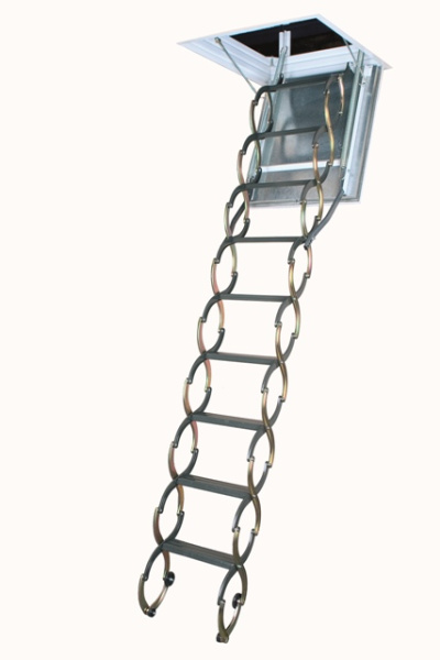 Лестница ножничная металлическая Fakro LSF